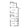Three bedroom one bath